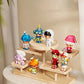 Rustic 3‑Tier Wooden Display Stand – Handcrafted Organizer for Jewelry, Plants, Crystals, & Small Décor